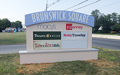 Brunswick Square - Monument Sign