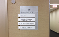 Metropolitan Center - Interior Signs