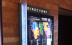 Simon Properties - Simon Mall - The Shops at Riverside Directory - Interior Sign
